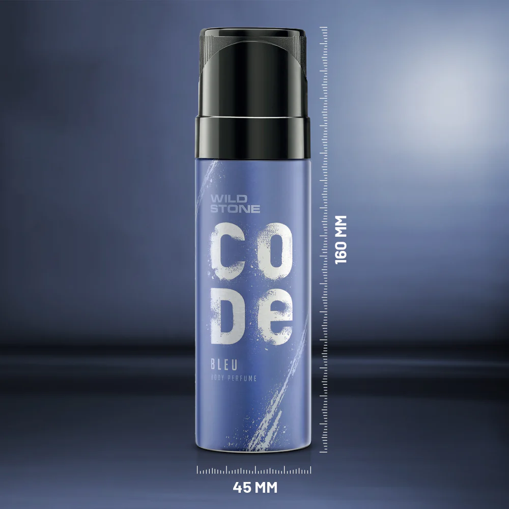 Wild Stone CODE Bleu Body Perfume 120 ML